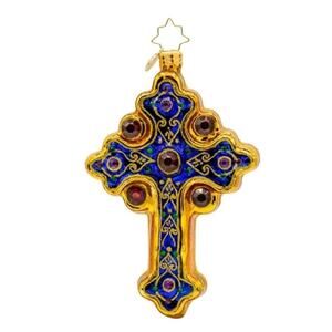 Christopher Radko Blessed Beacon Hand Blown Glass Ornament BRAND NEW With Tags